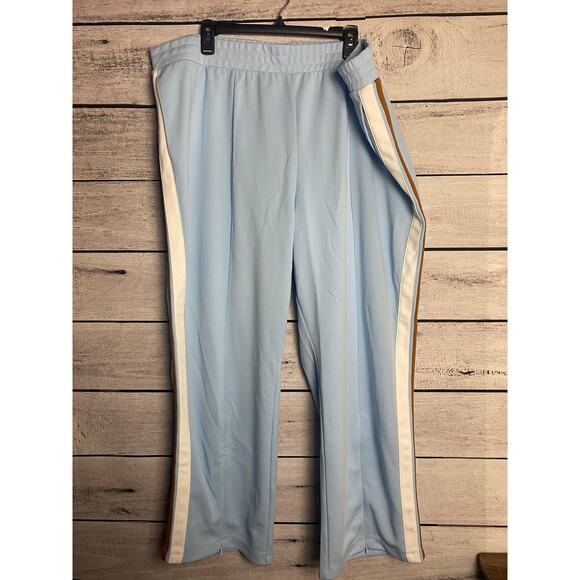 NWT - Ladies Plus Wild Fable Blue Track Pants - 2X - Picture 1 of 3